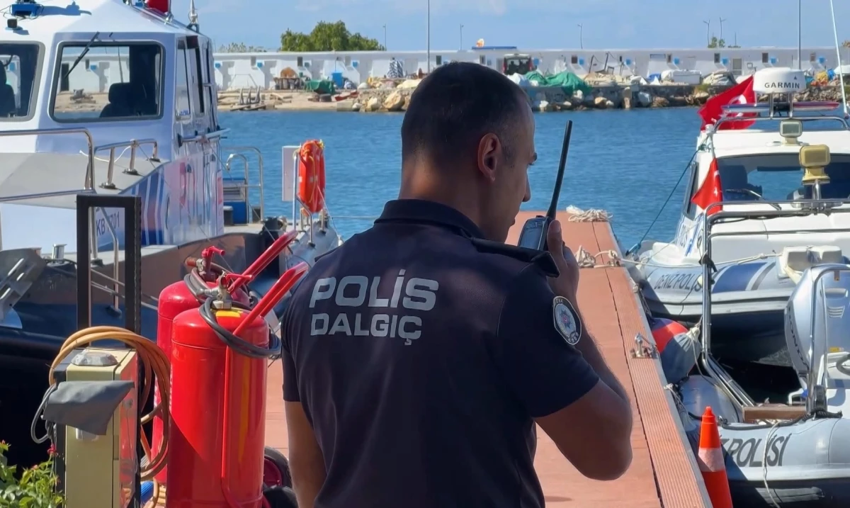 Yalova’da Deniz Polislerine Zorlu Eğitim Veriliyor